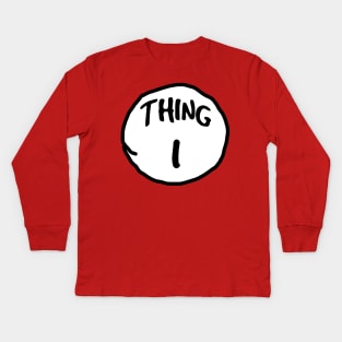 Thing 1 Family Kids Long Sleeve T-Shirt